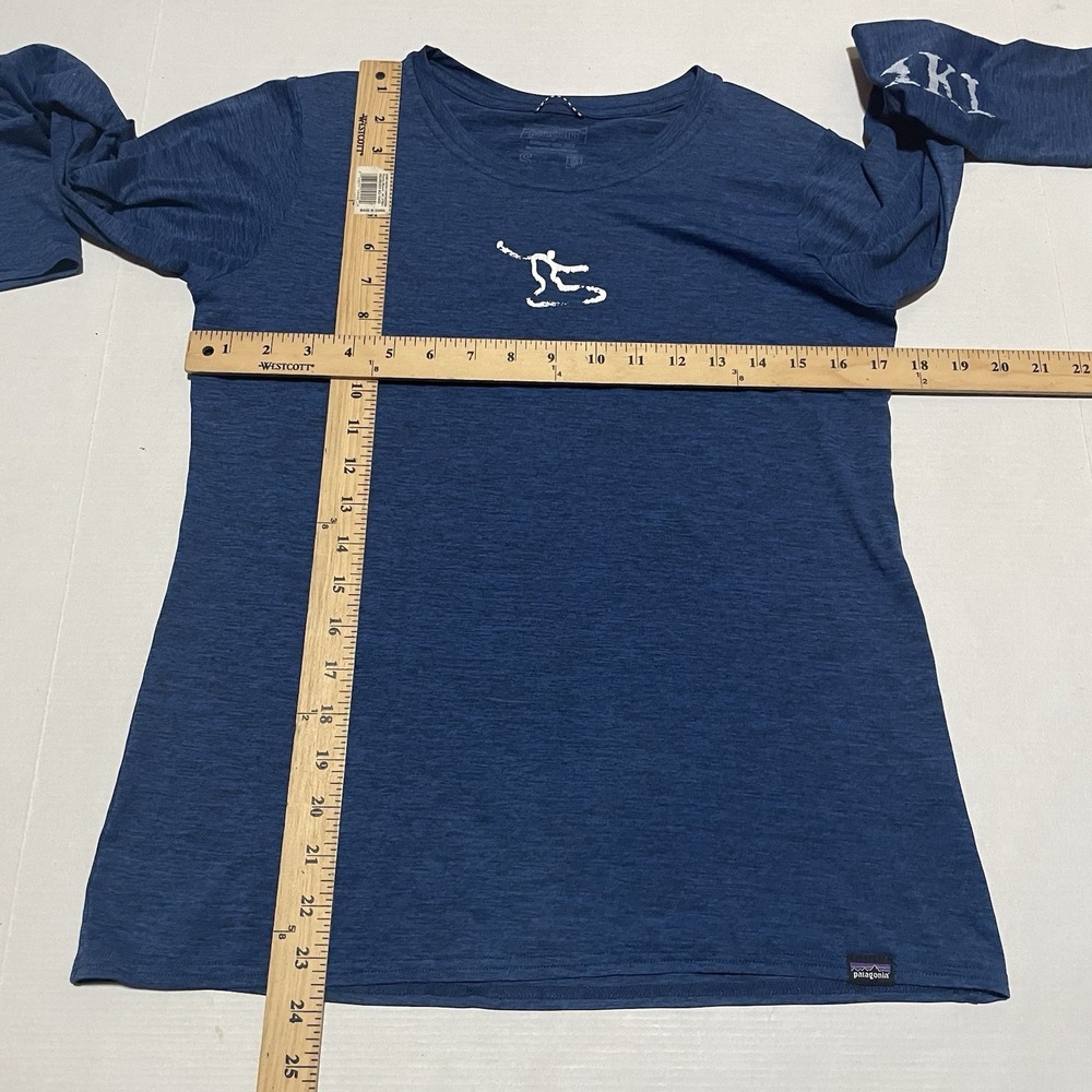 Patagonia X Kohanaiki Shirt Womens Small Capilene Cool Daily Long Sleeve crew - Picture 6 of 8